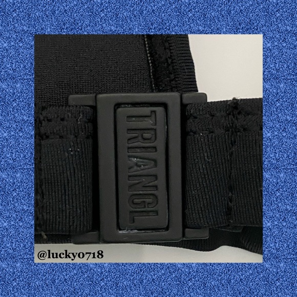 Triangl NWOT Dancing in the Wind Blue Set XS - Picture 4 of 6